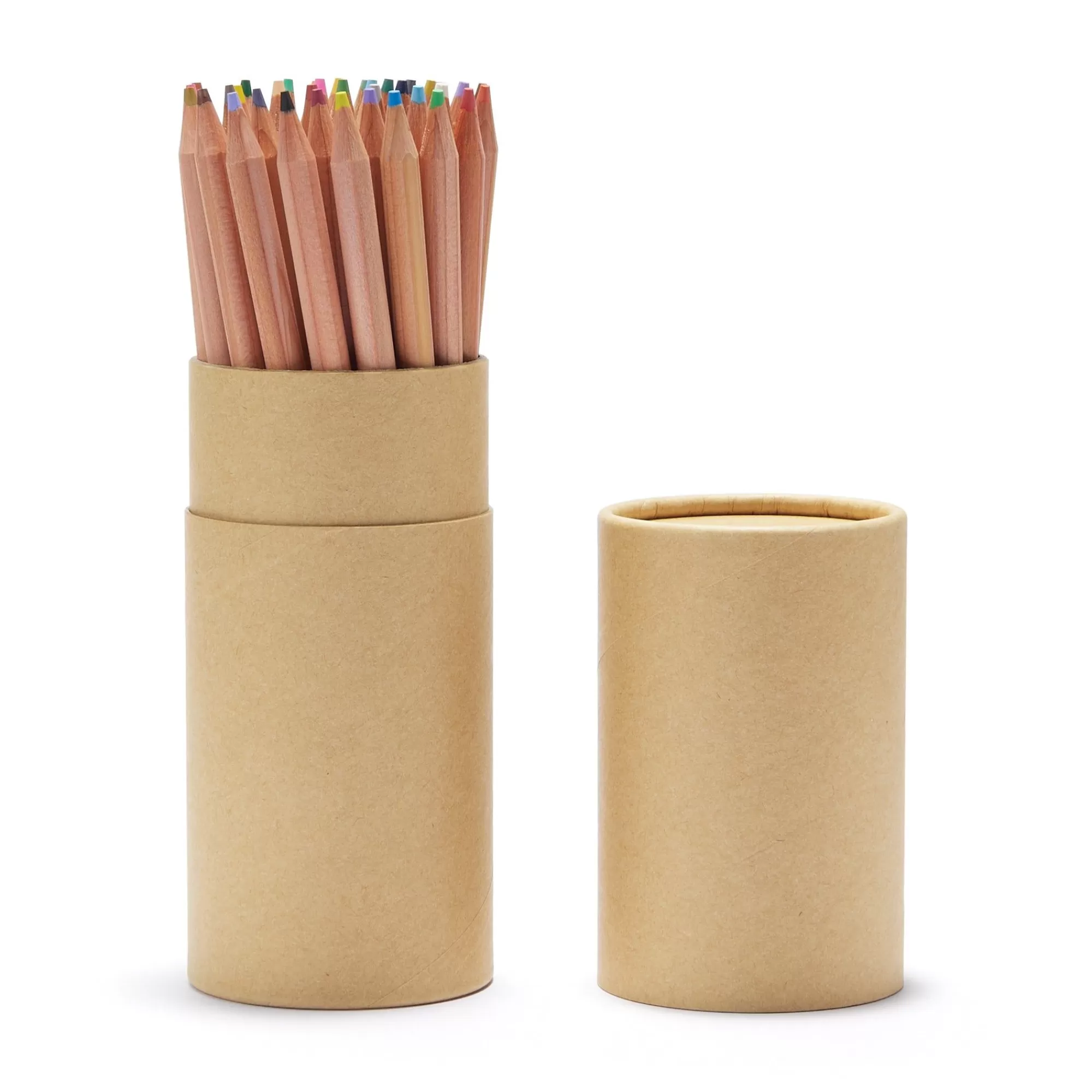 MUJI Color Pencils With Paper Tube New