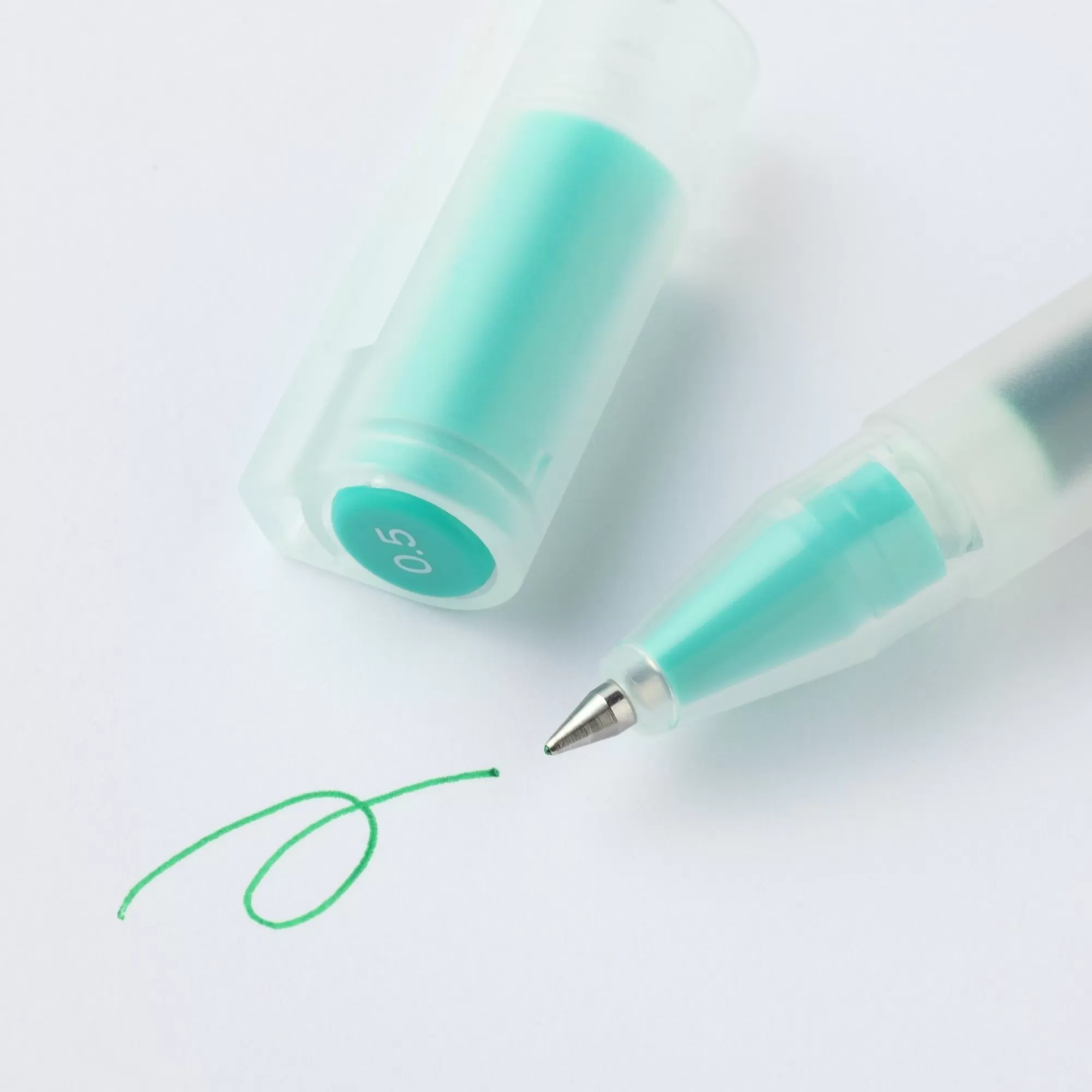 MUJI Gel Ink Cap Type Ballpoint Pen 0.5Mm Clearance