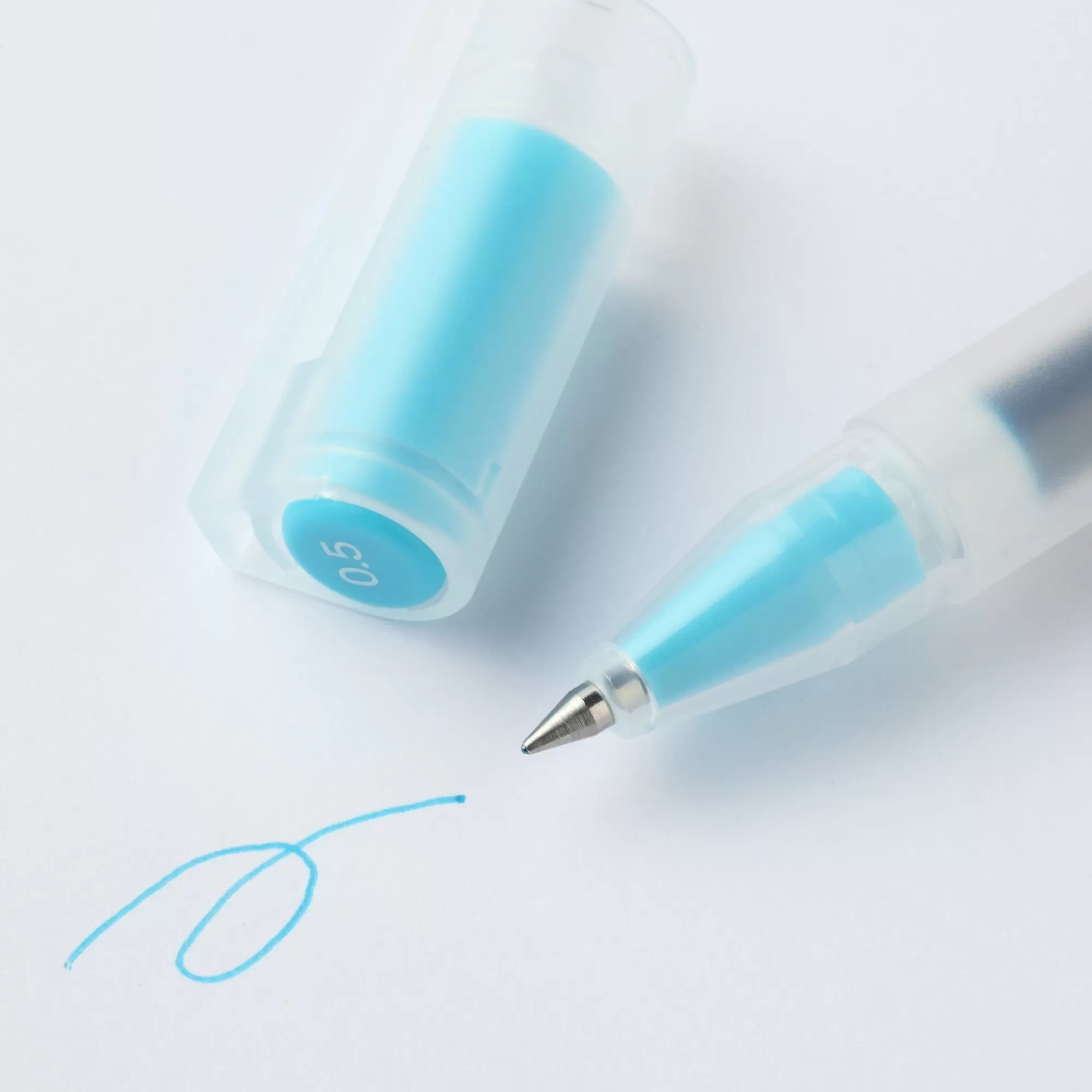 MUJI Gel Ink Cap Type Ballpoint Pen 0.5Mm Clearance