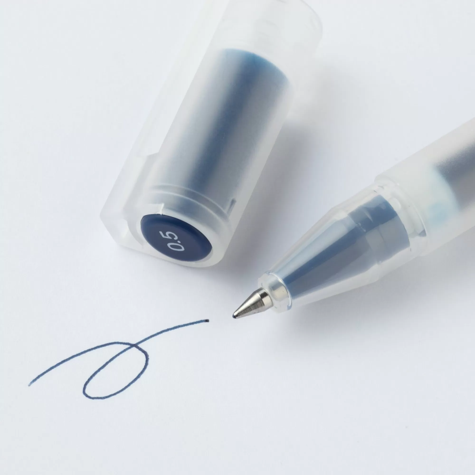 MUJI Gel Ink Cap Type Ballpoint Pen 0.5Mm Clearance