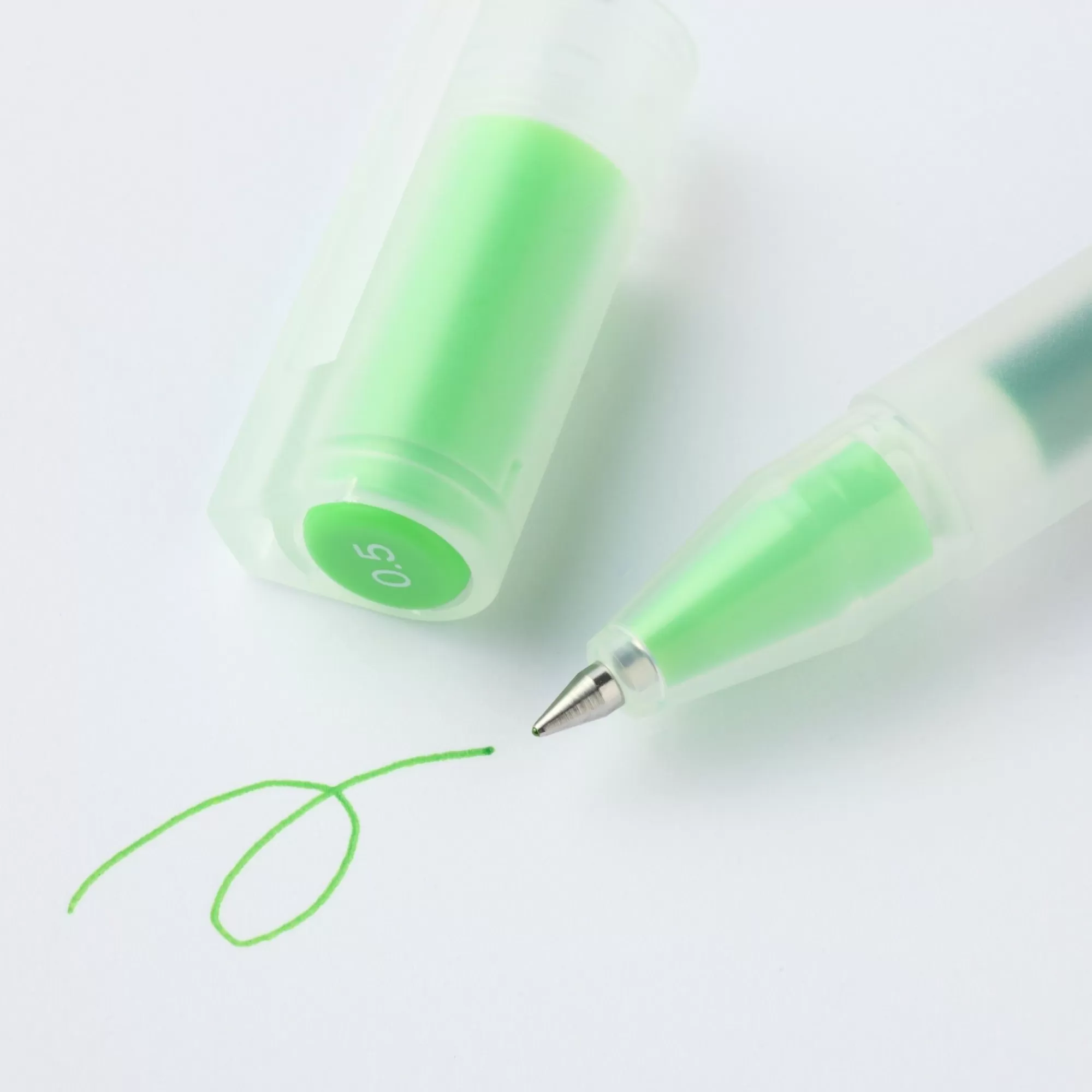 MUJI Gel Ink Cap Type Ballpoint Pen 0.5Mm Clearance