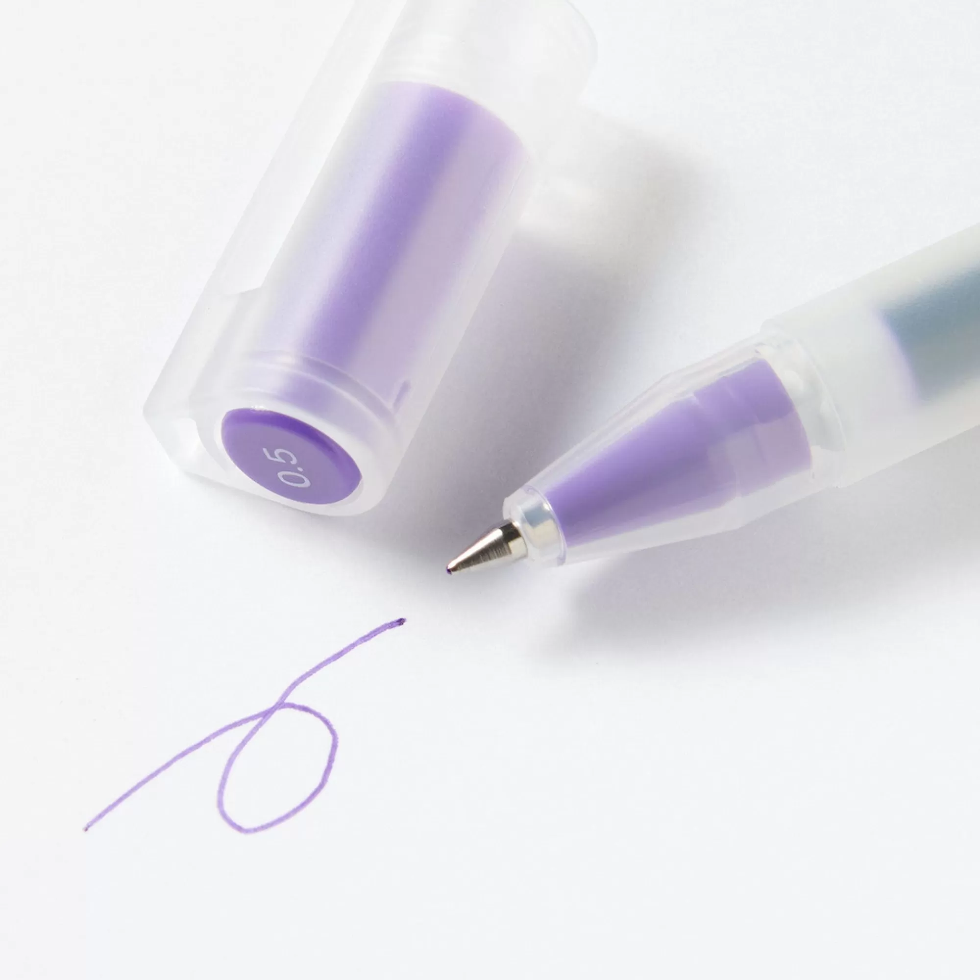 MUJI Gel Ink Cap Type Ballpoint Pen 0.5Mm Clearance