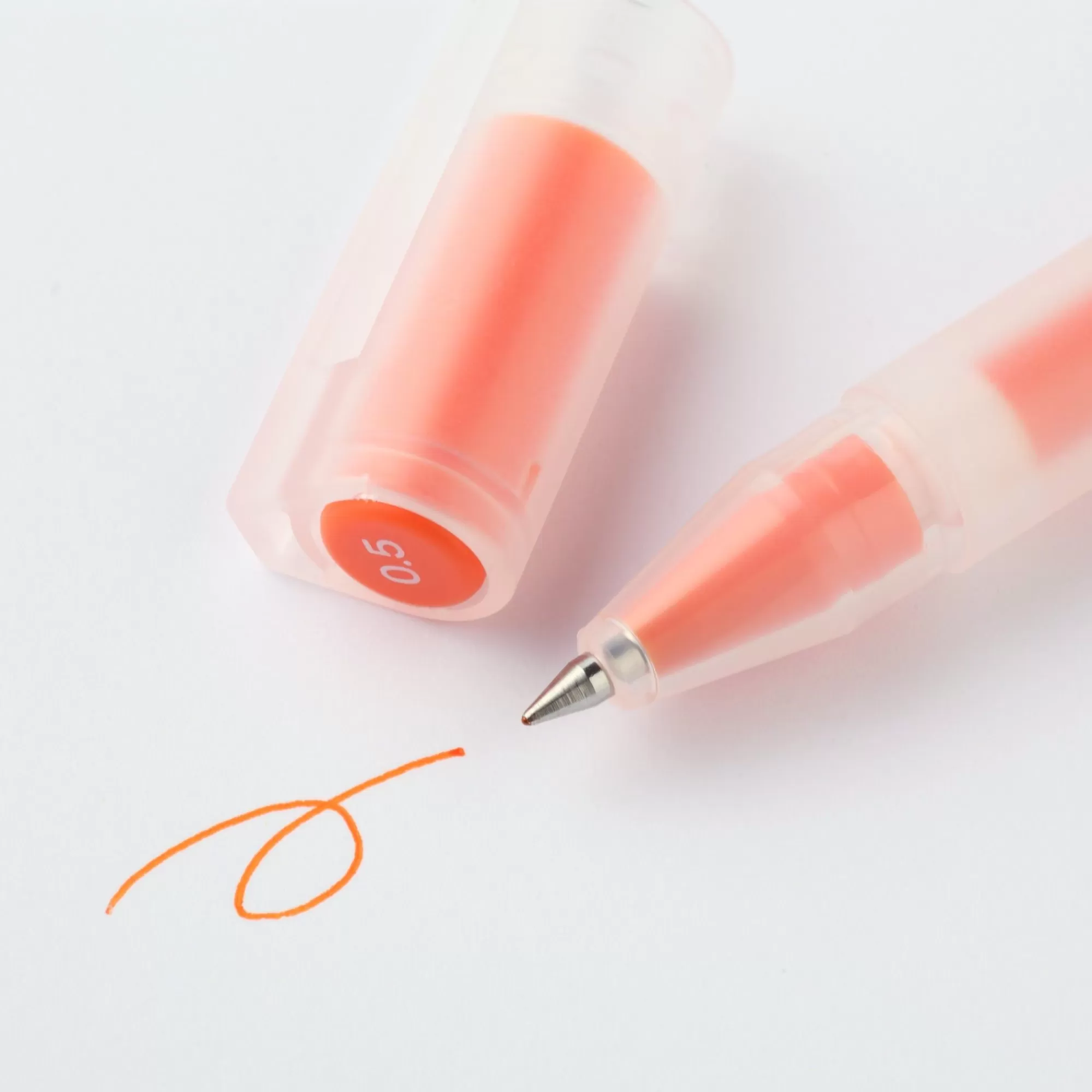 MUJI Gel Ink Cap Type Ballpoint Pen 0.5Mm Clearance