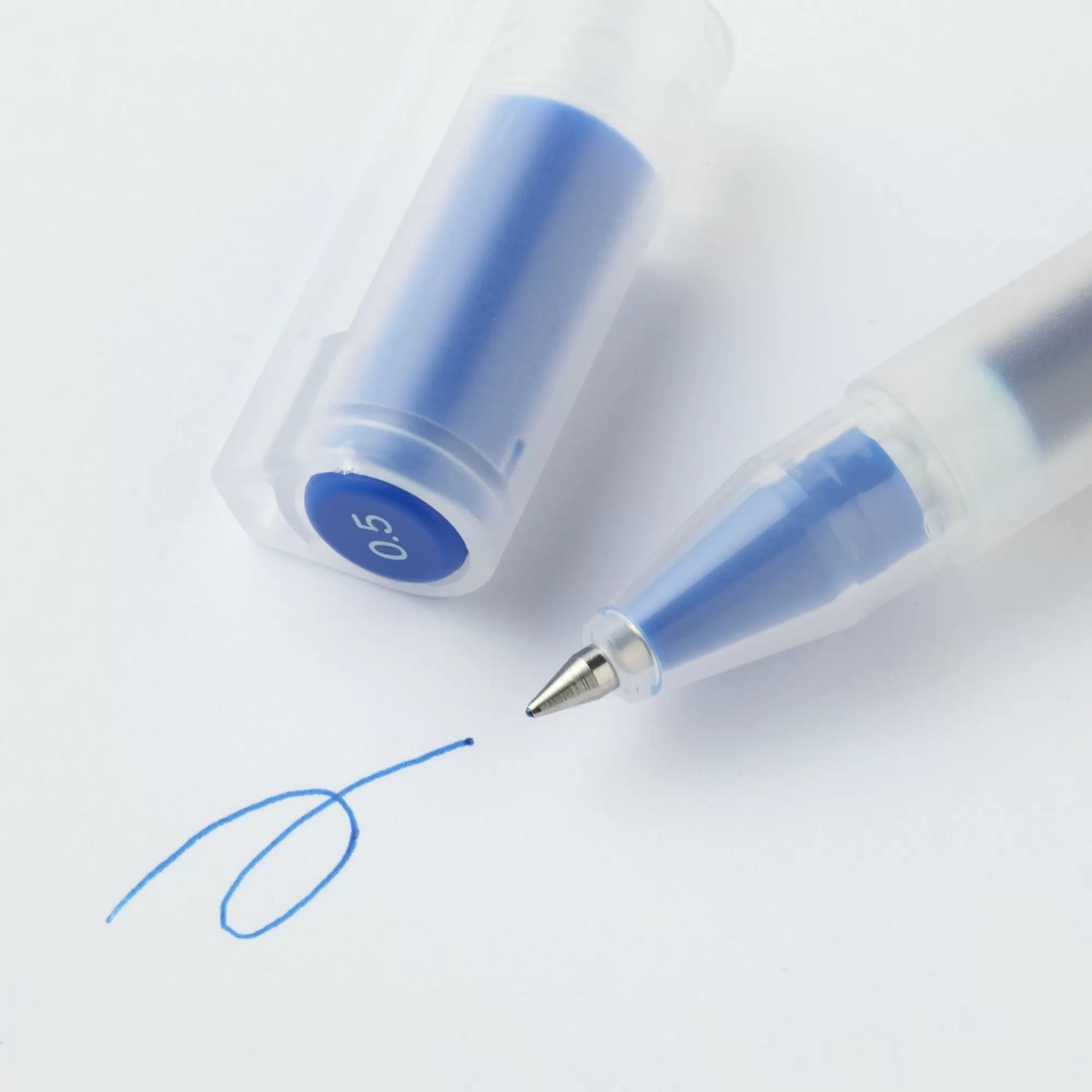 MUJI Gel Ink Cap Type Ballpoint Pen 0.5Mm Clearance