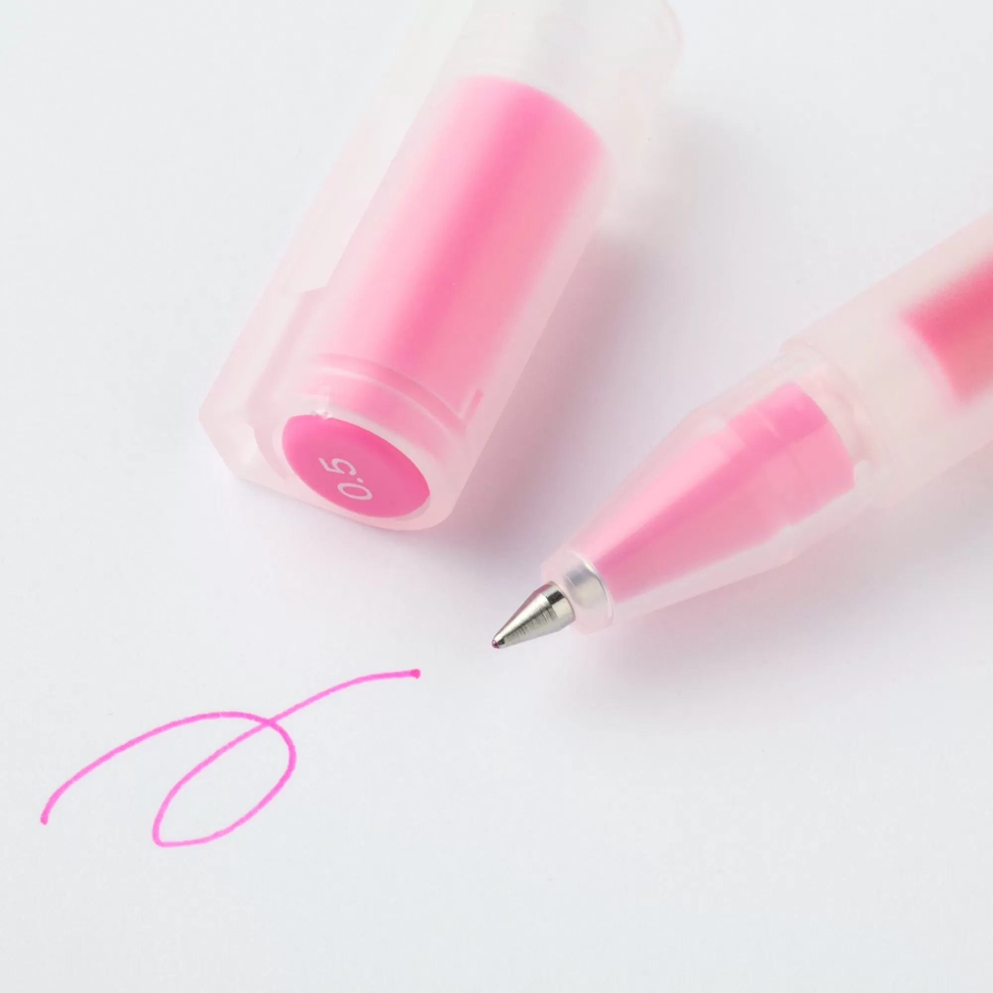 MUJI Gel Ink Cap Type Ballpoint Pen 0.5Mm Clearance