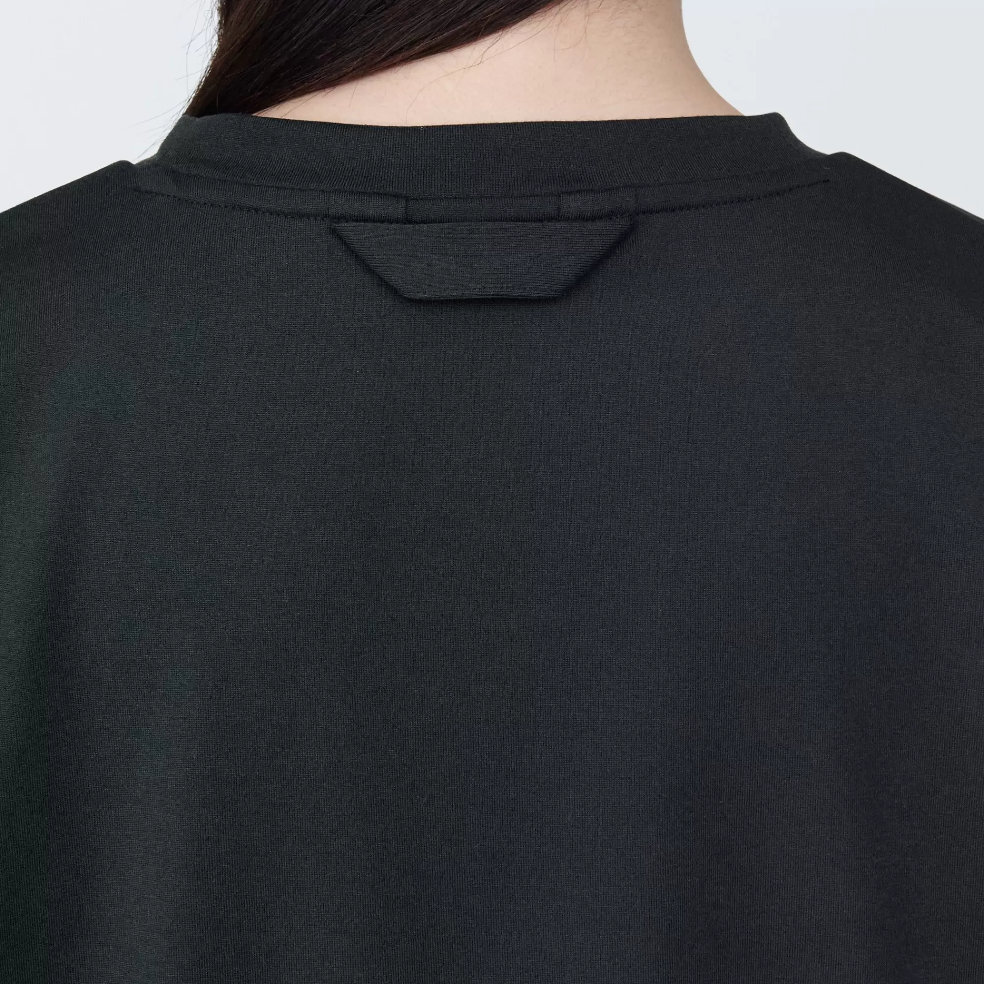 MUJI Labo Unisex Easy-Clean Quick Drying Crew Neck Short Sleeve T-Shirt Flash Sale
