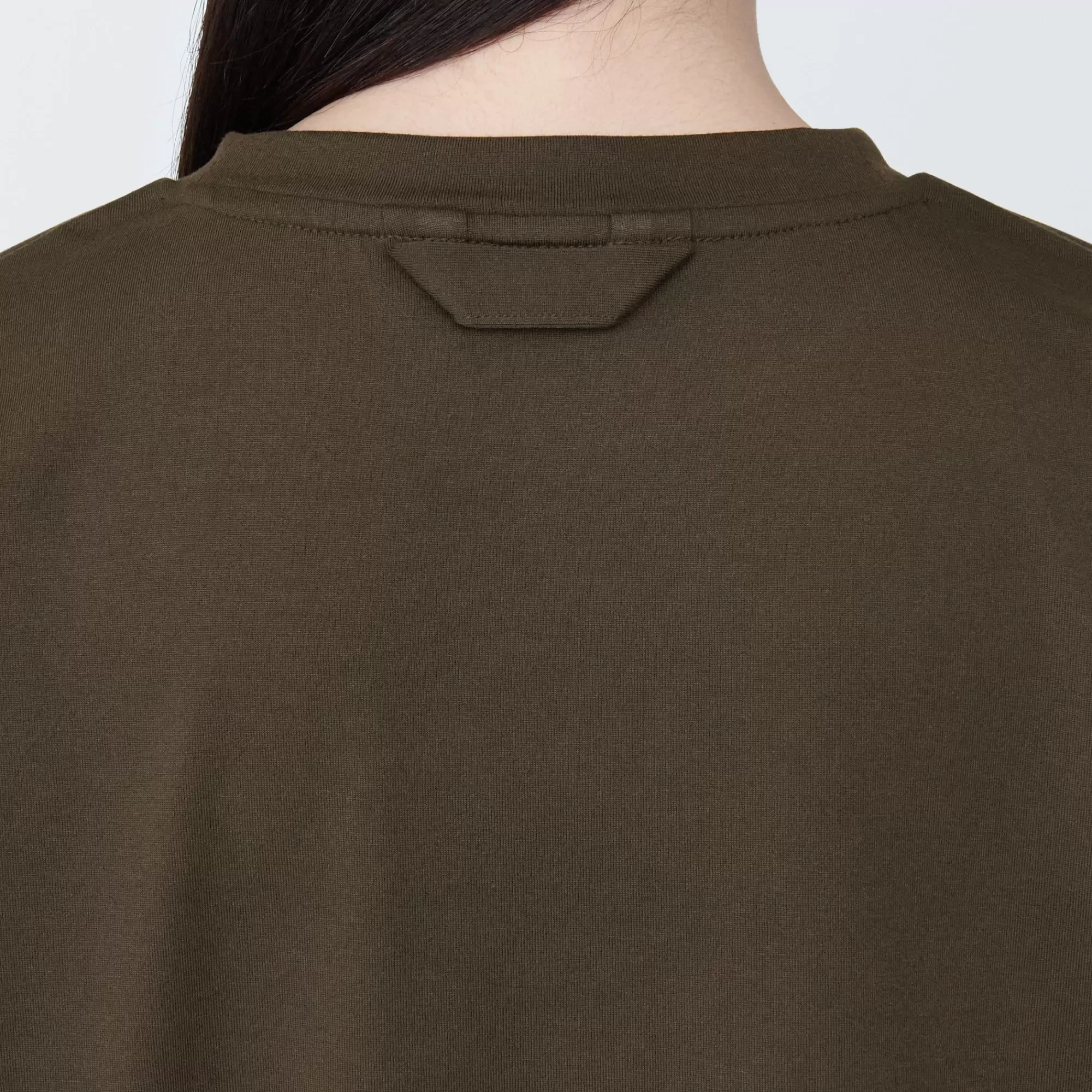 MUJI Labo Unisex Easy-Clean Quick Drying Crew Neck Short Sleeve T-Shirt Flash Sale