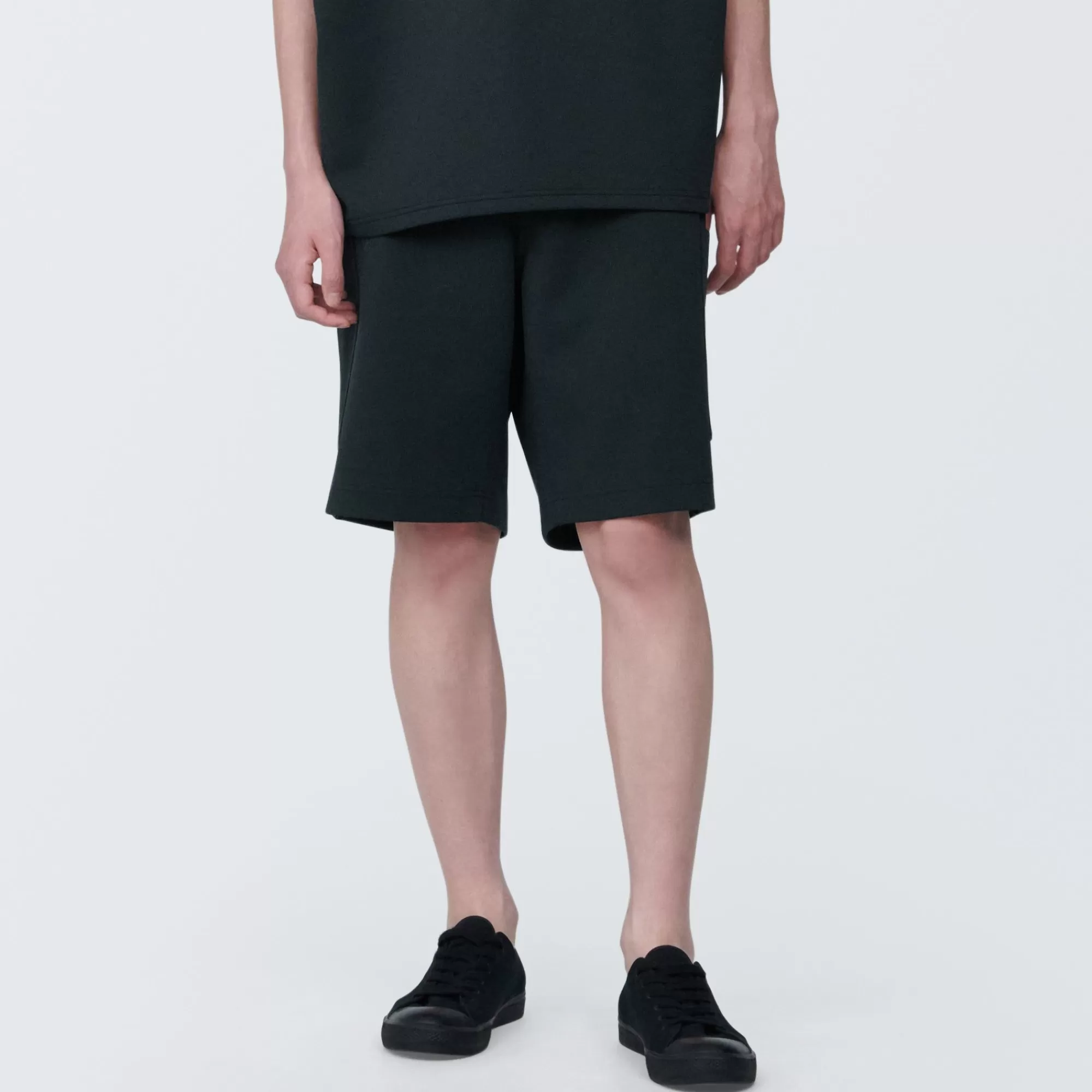 MUJI Labo Unisex Water Repellent Double Knitted Short Cargo Pants Hot