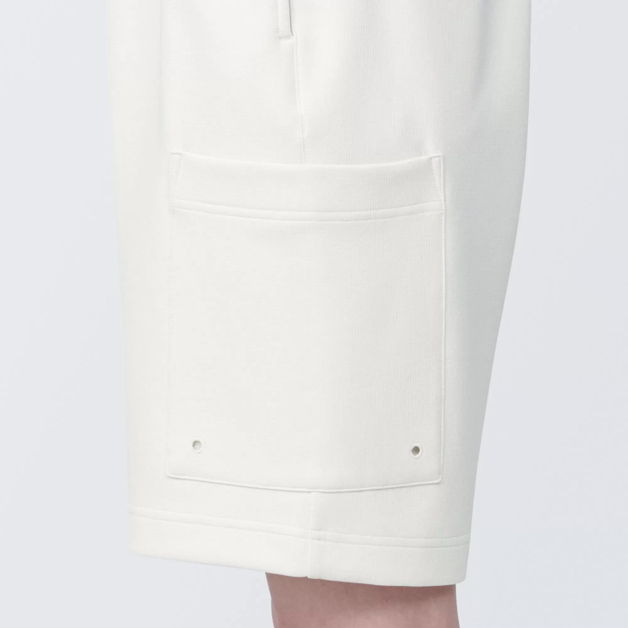 MUJI Labo Unisex Water Repellent Double Knitted Short Cargo Pants Hot