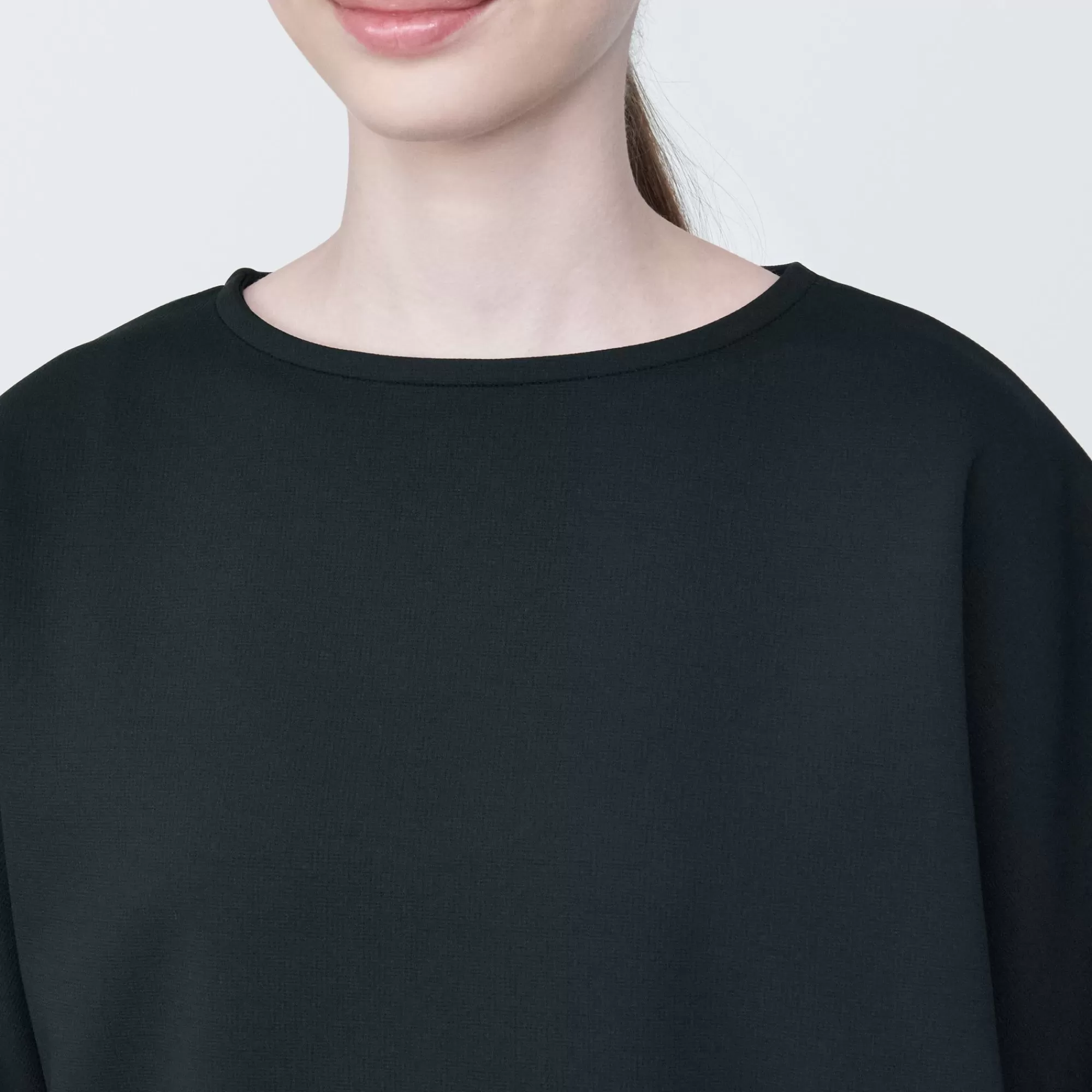 MUJI Labo Unisex Water Repellent Double Knitted Short Sleeve Pullover Store