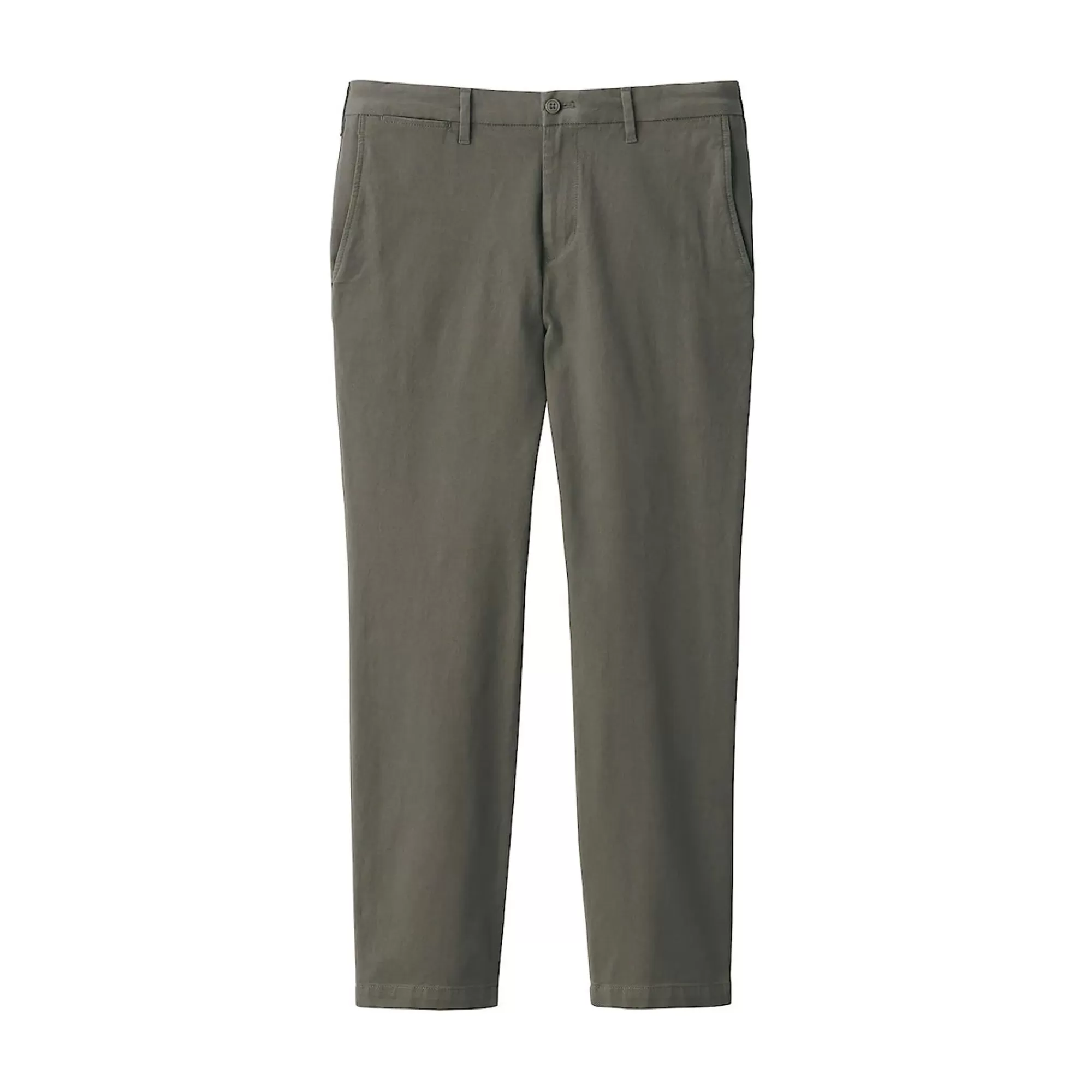MUJI Men'S 4-Way Stretch Chino Slim Pants Inseam (L 30Inch / 76Cm) Best