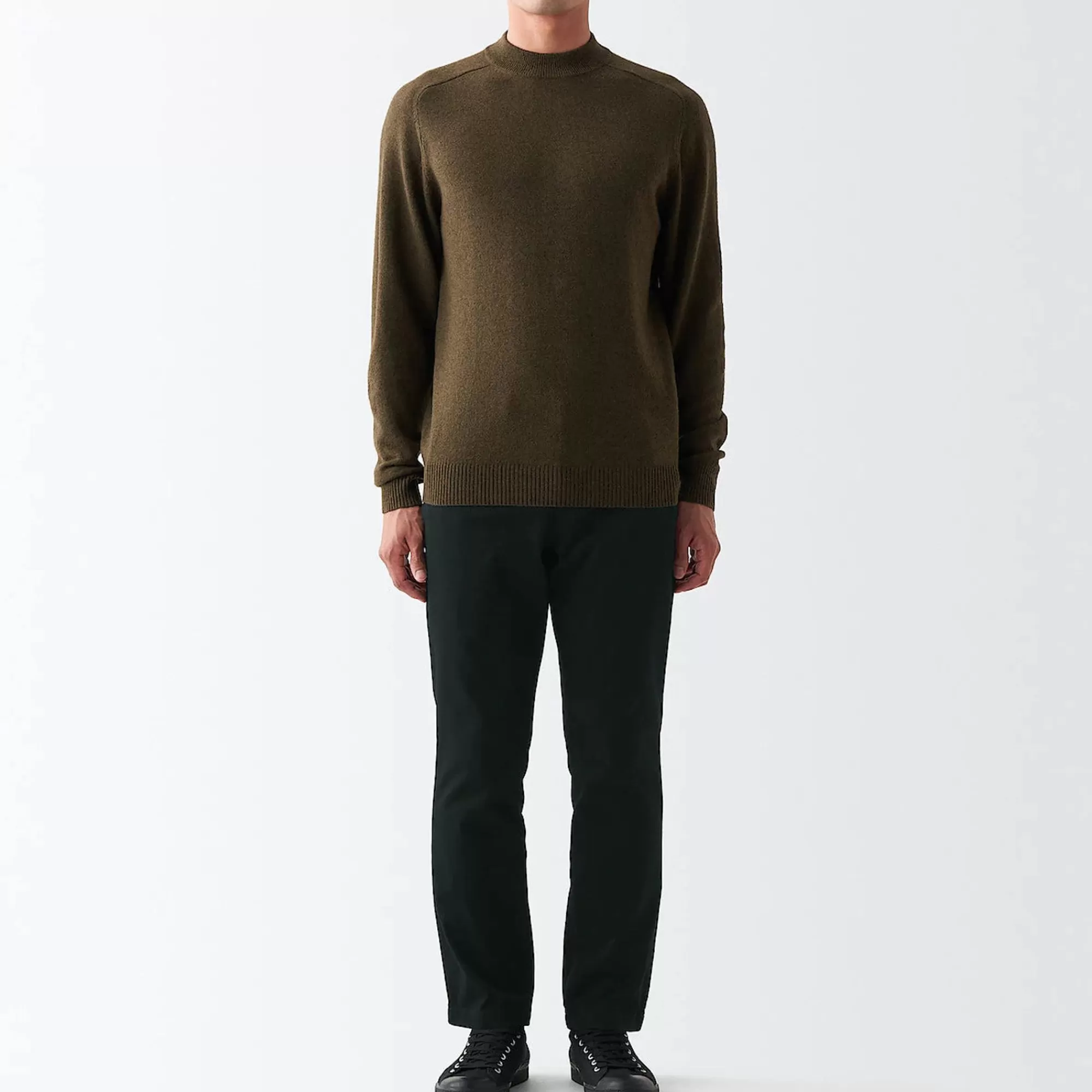 MUJI Men'S 4-Way Stretch Chino Slim Pants Inseam (L 30Inch / 76Cm) Best