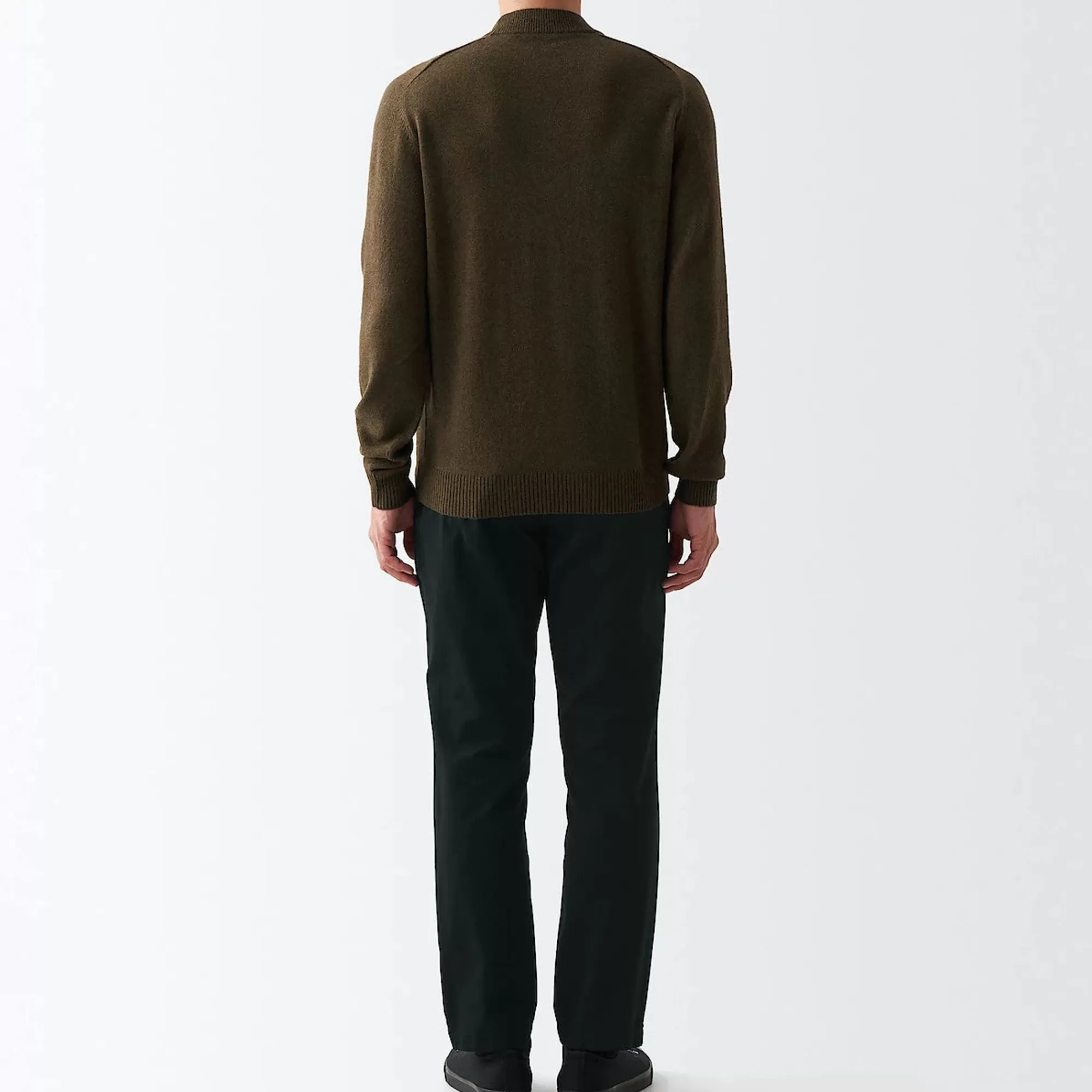 MUJI Men'S 4-Way Stretch Chino Slim Pants Inseam (L 30Inch / 76Cm) Best