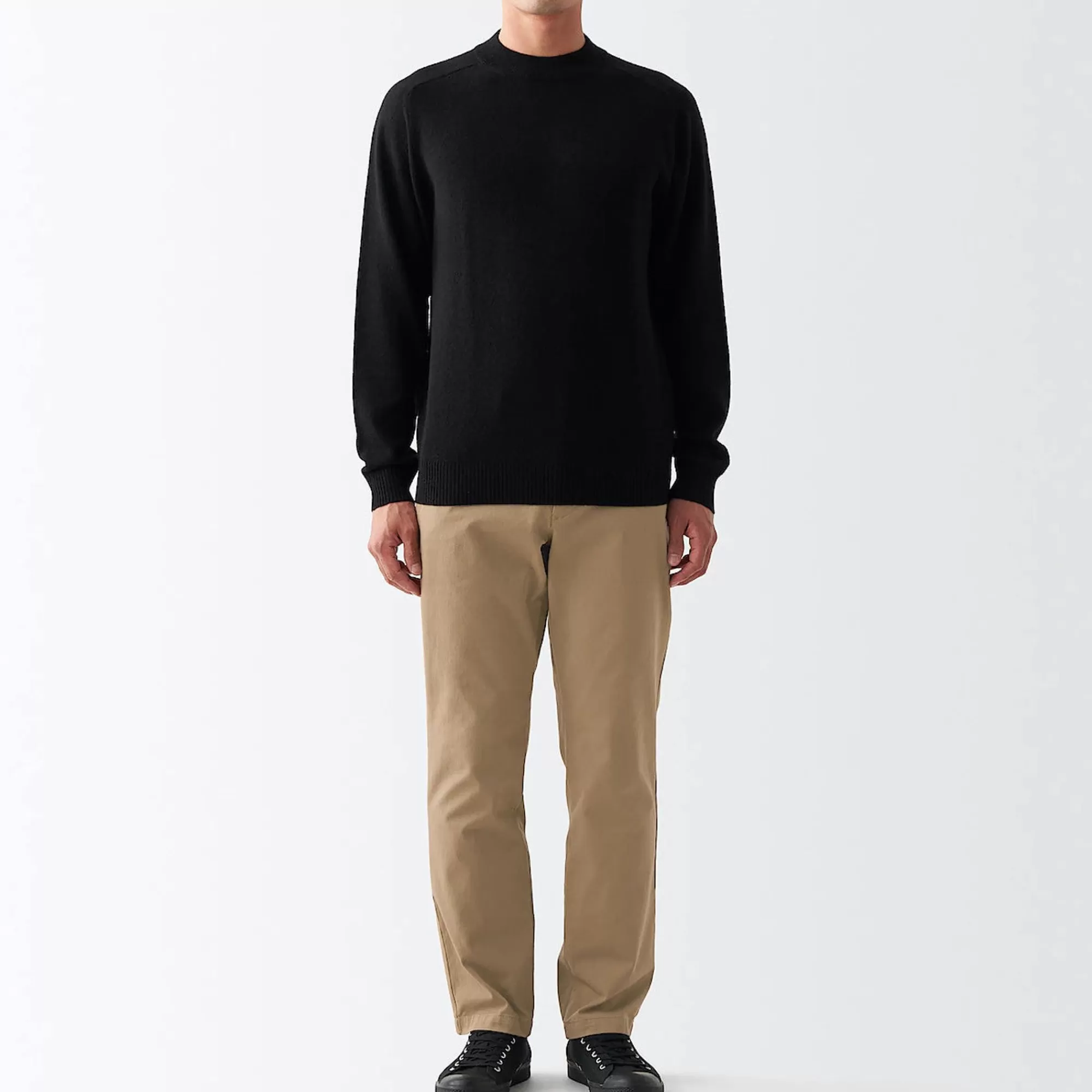 MUJI Men'S 4-Way Stretch Chino Slim Pants Inseam (L 30Inch / 76Cm) Best