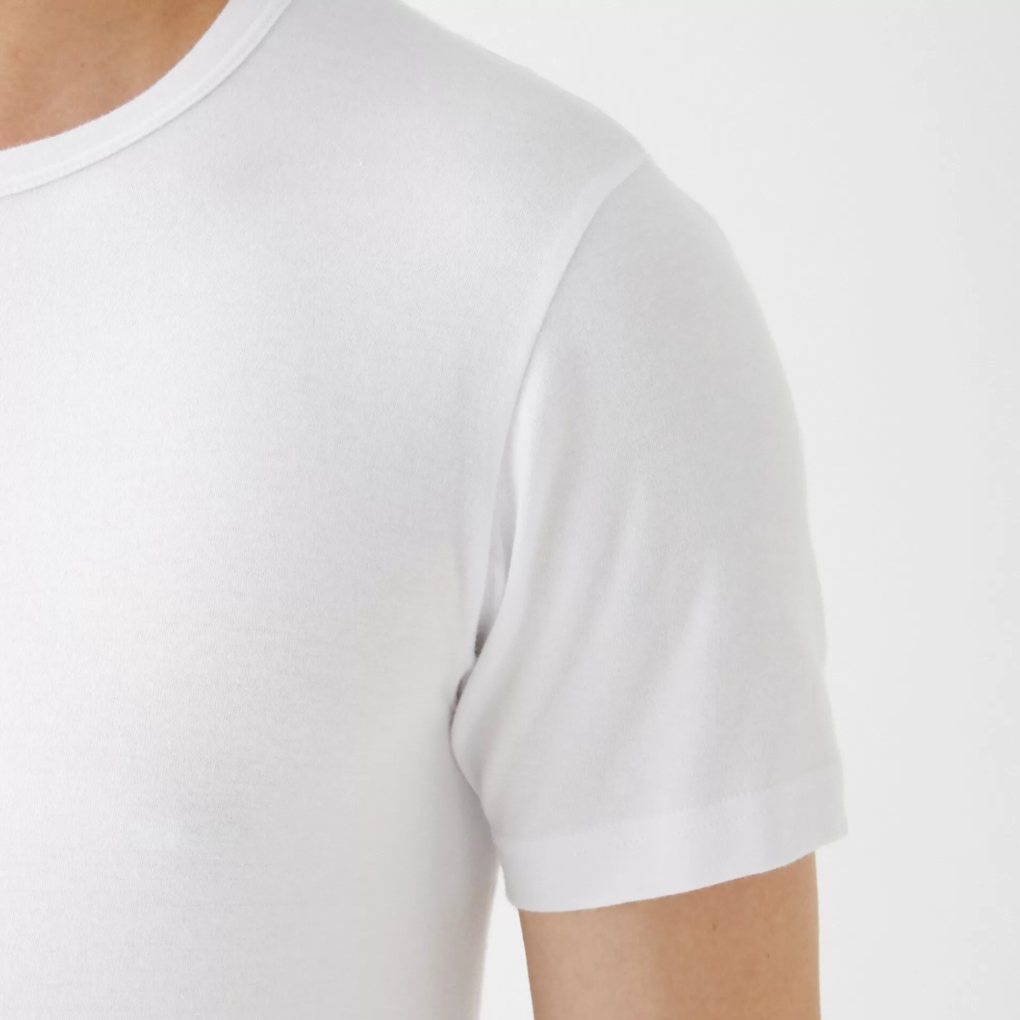 MUJI Men'S Heat Generating Cotton Crew Neck Short Sleeve T-Shirt Hot