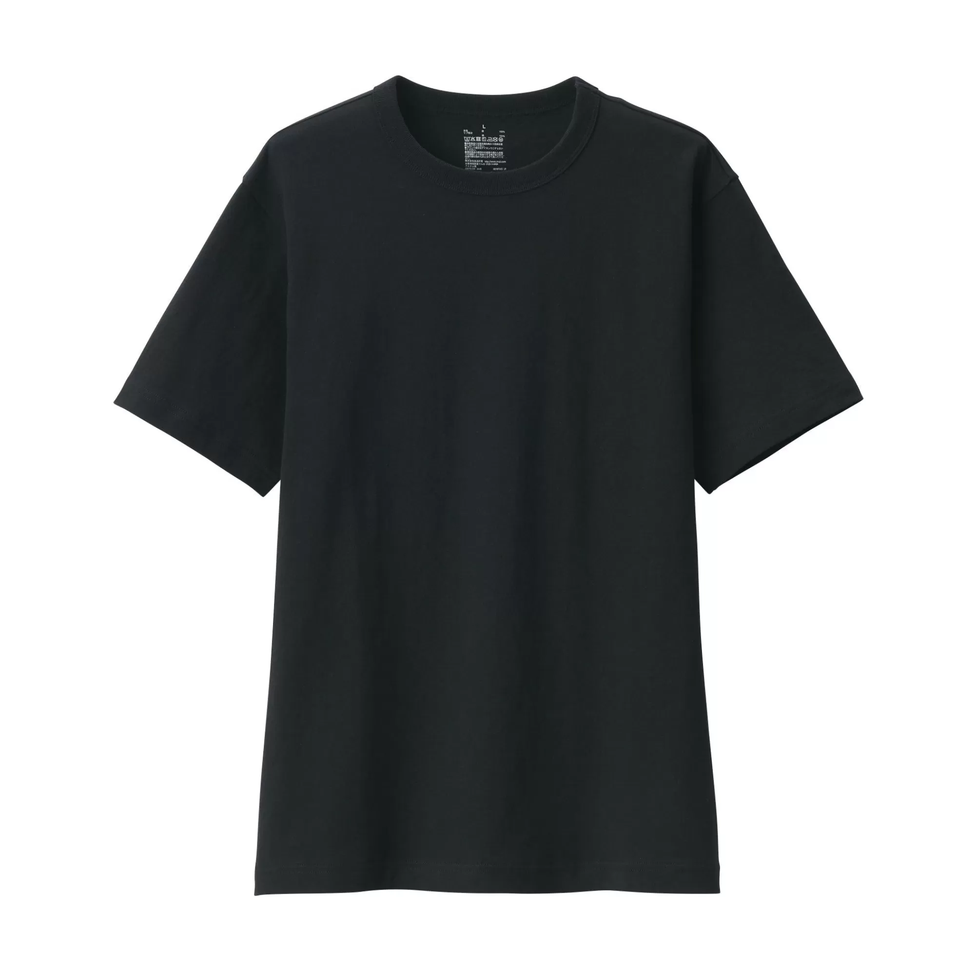 MUJI Men'S Washed Heavy Weight Crew Neck Short Sleeve T-Shirt Clearance