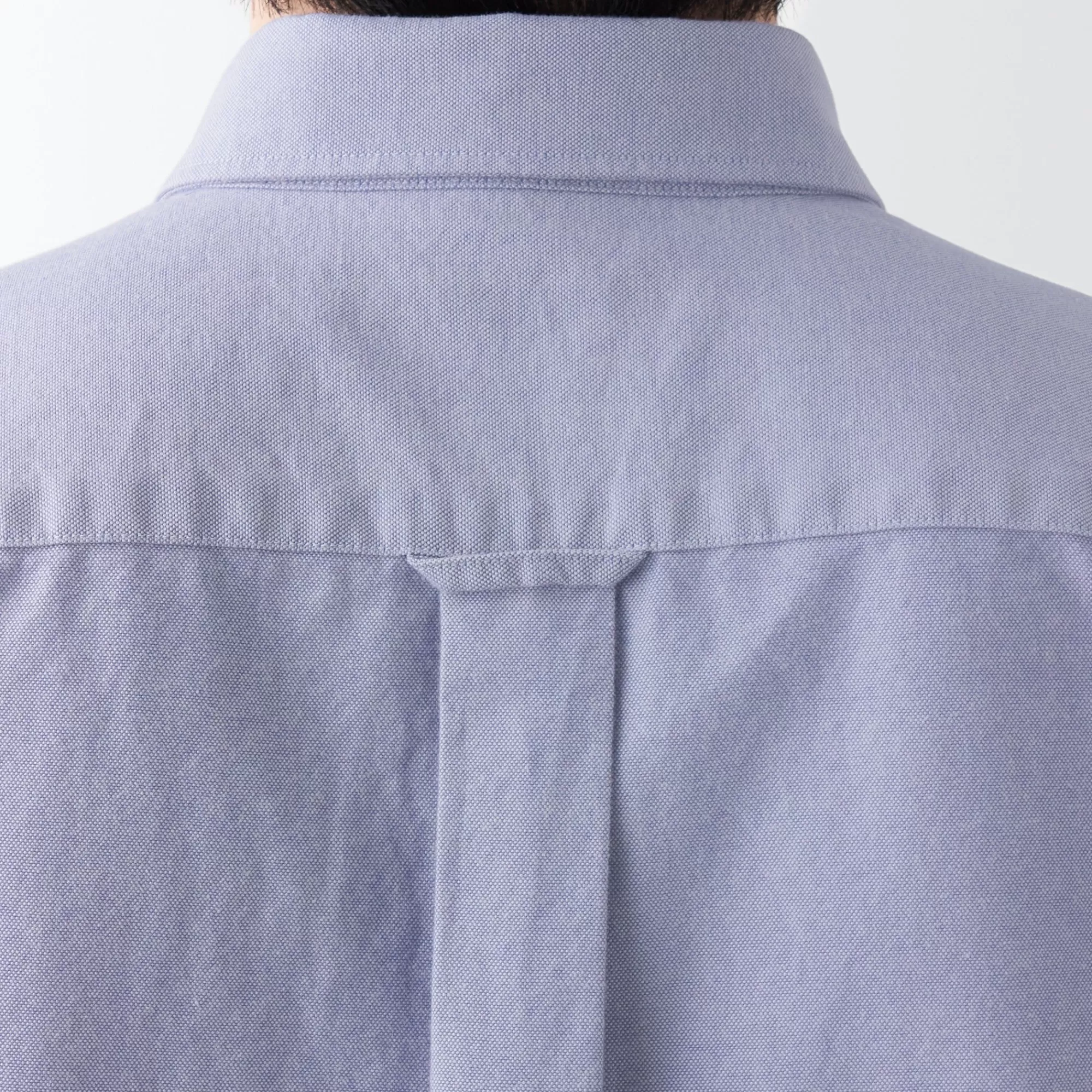 MUJI Men'S Washed Oxford Button Down Short Sleeve Shirt Clearance