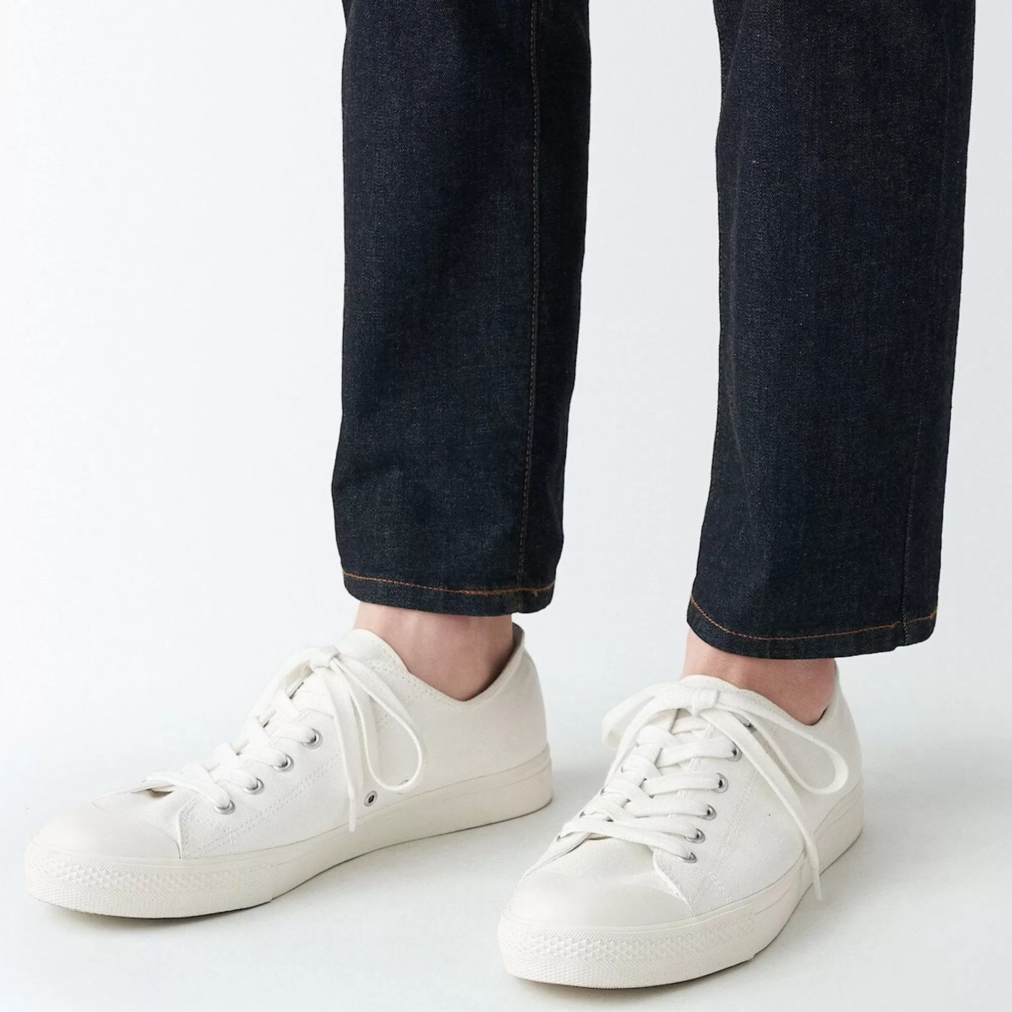 MUJI Organic Cotton Comfortable Water Repellent Sneakers (Us M7.5-11) Cheap