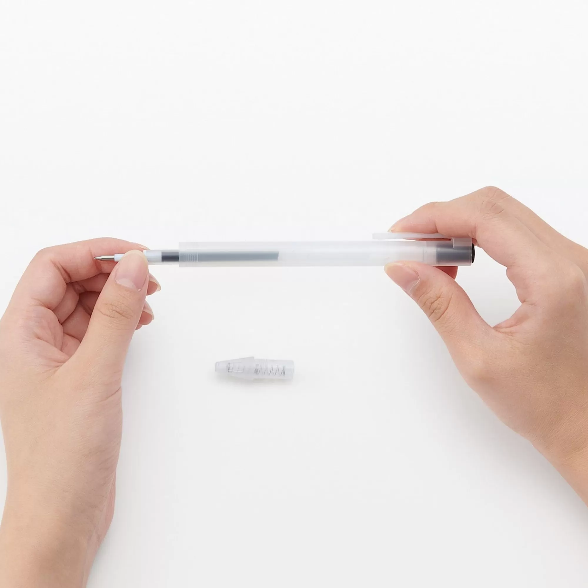 MUJI Smooth Gel Ink Knock Type Ballpoint Pen 0.3Mm Shop
