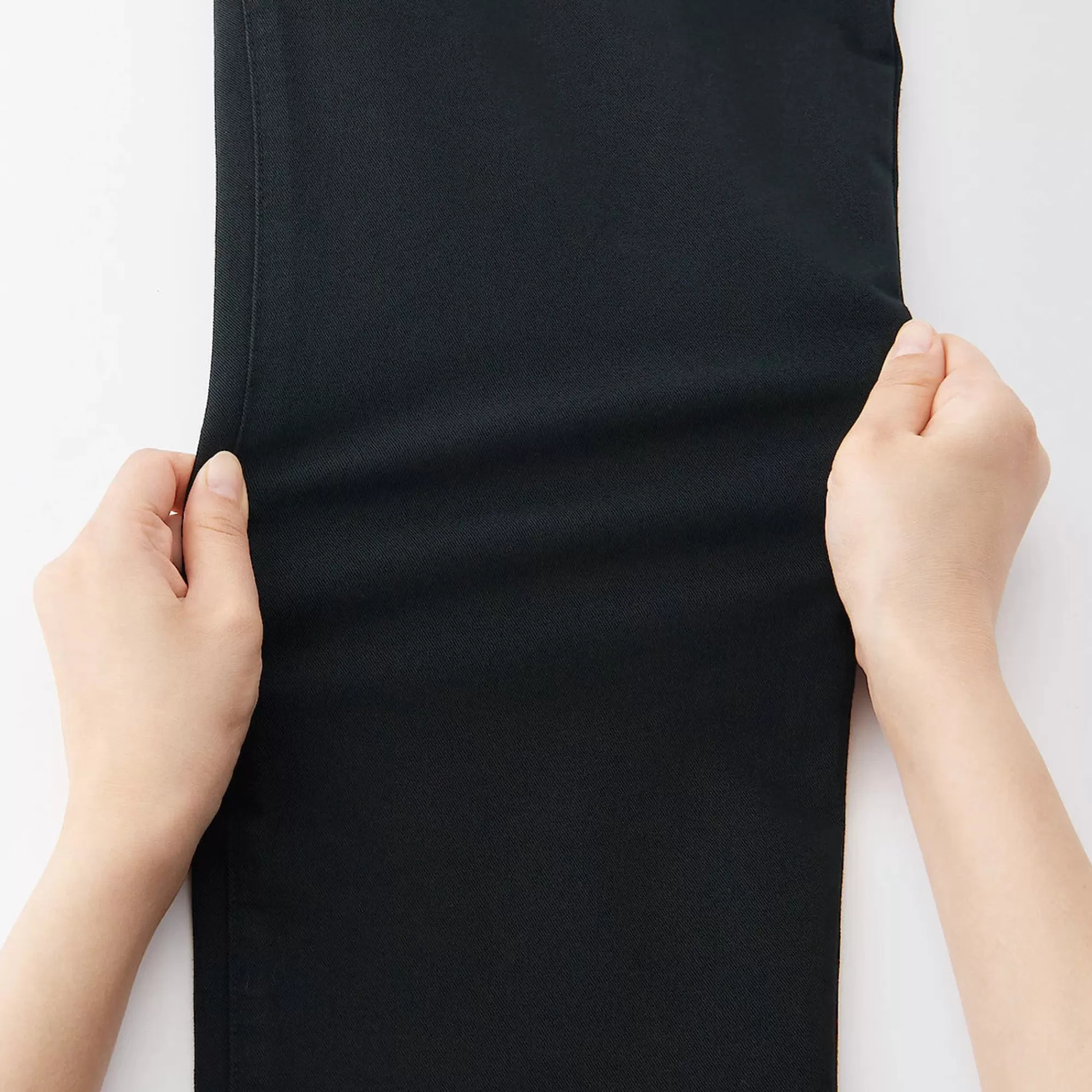 MUJI Women'S 4-Way Stretch Chino Slim Tapered Pants (L 30Inch / 75Cm) Flash Sale