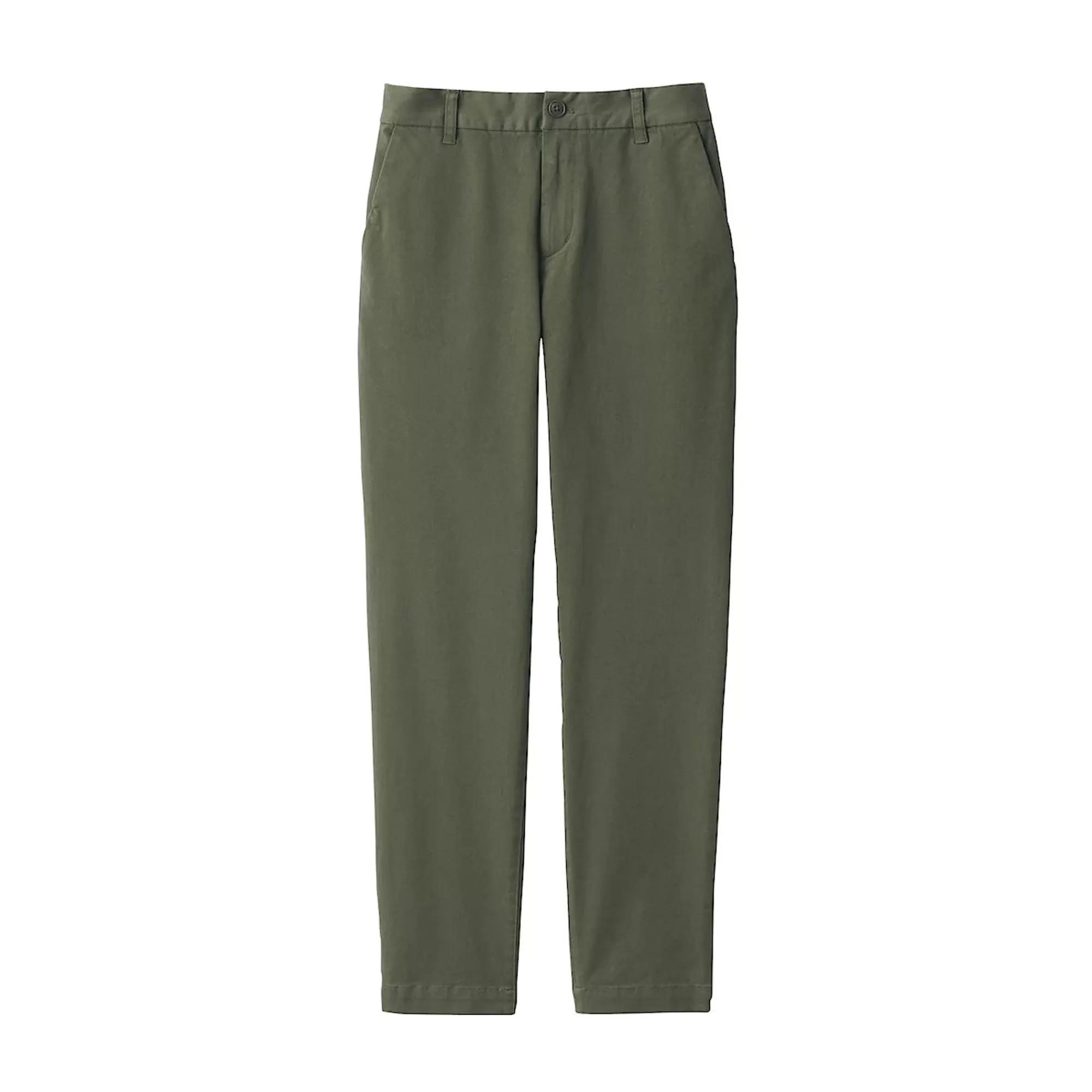 MUJI Women'S 4-Way Stretch Chino Slim Tapered Pants (L 32Inch / 82Cm) New