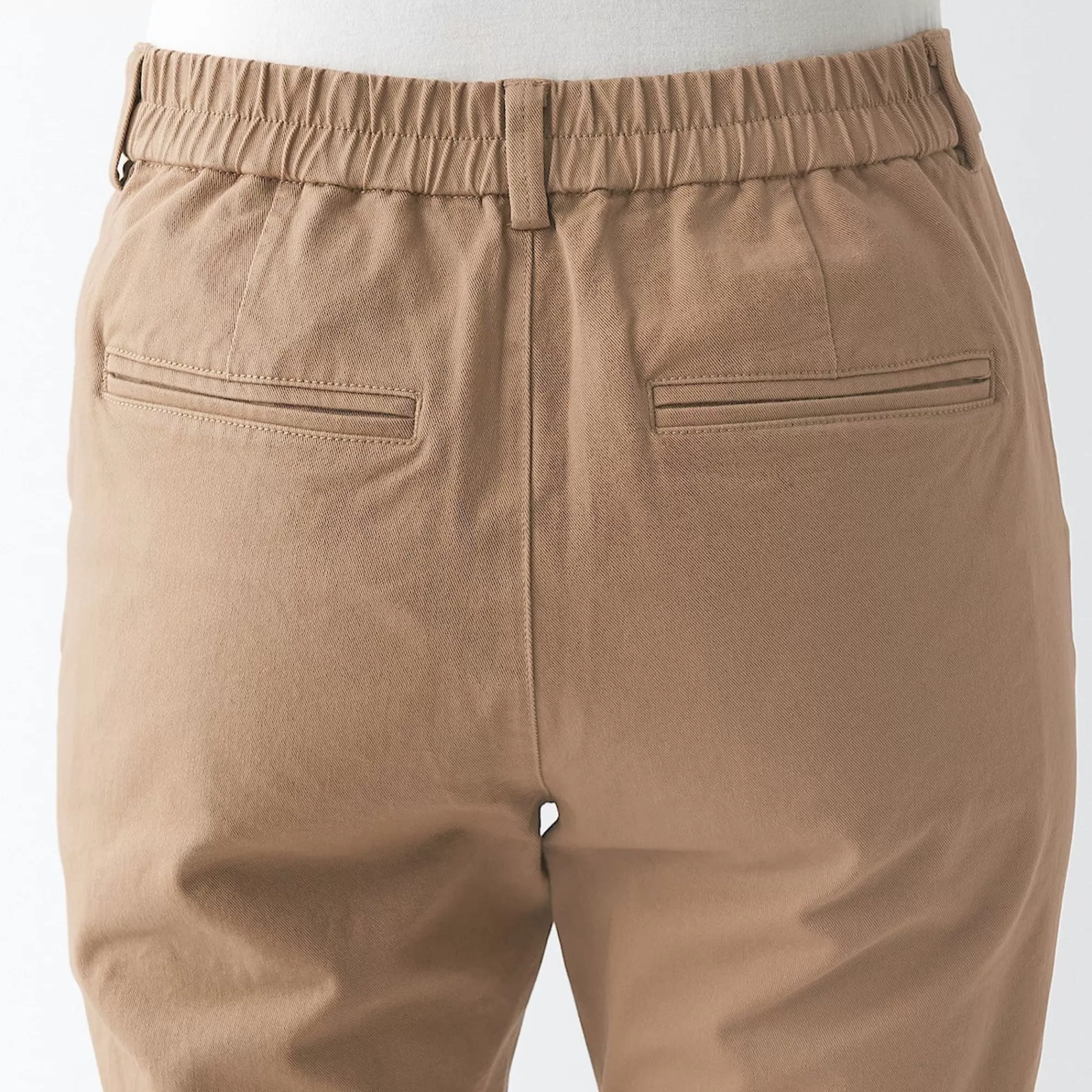 MUJI Women'S 4-Way Stretch Chino Slim Tapered Pants (L 32Inch / 82Cm) Flash Sale