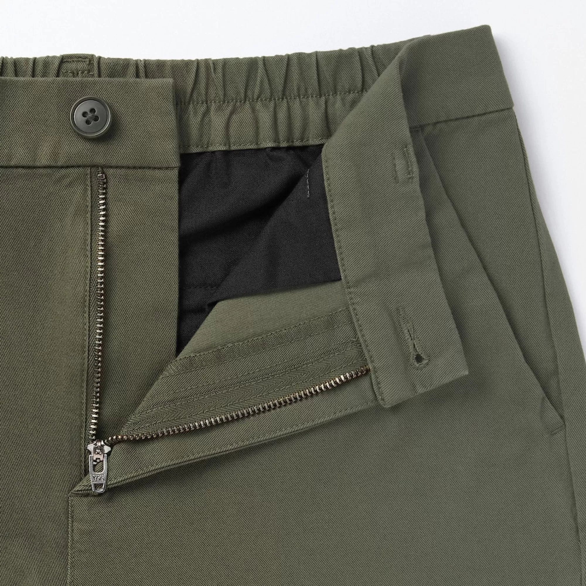 MUJI Women'S 4-Way Stretch Chino Slim Tapered Pants (L 32Inch / 82Cm) Flash Sale