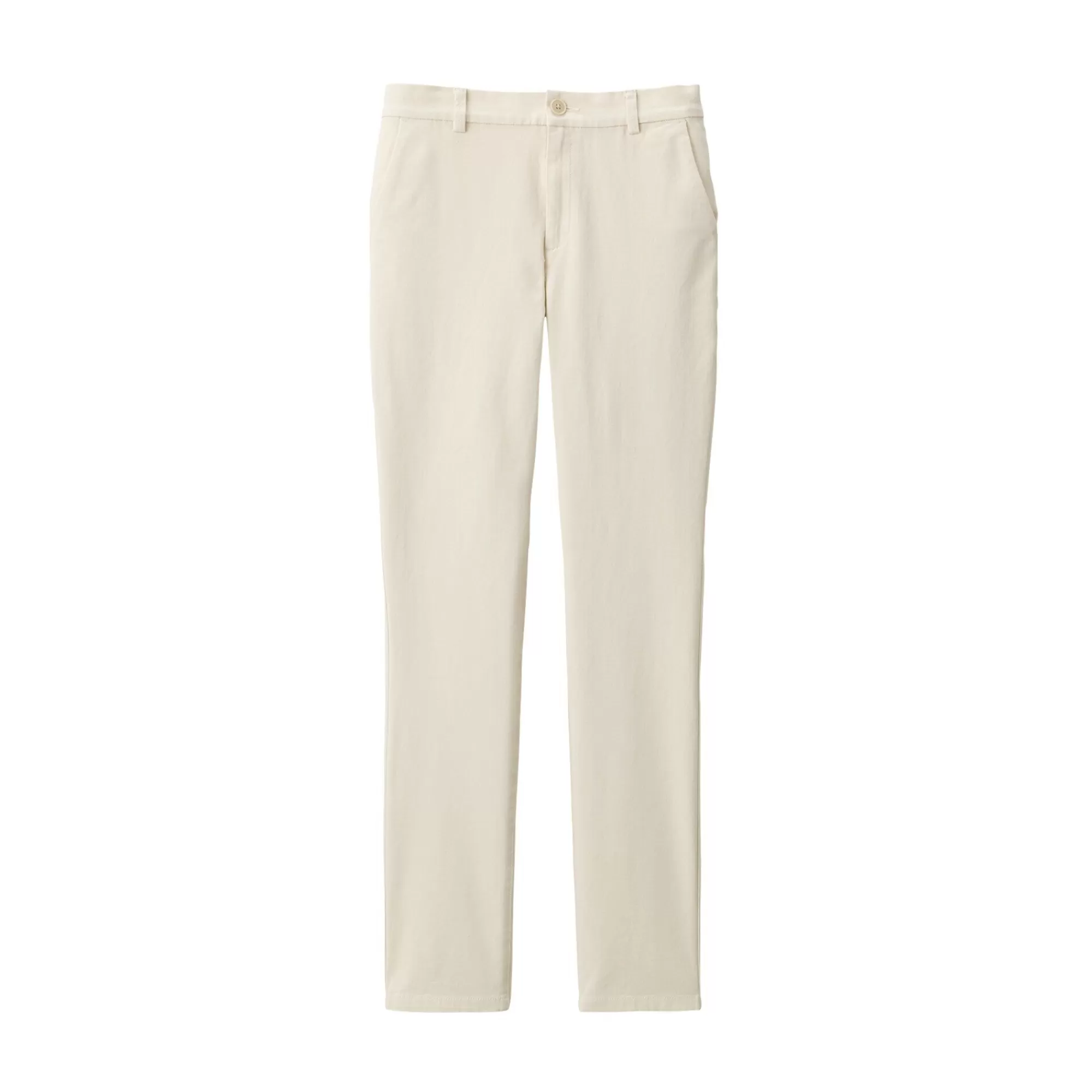 MUJI Women'S 4-Way Stretch Chino Slim Tapered Pants (L 32Inch / 82Cm) Flash Sale