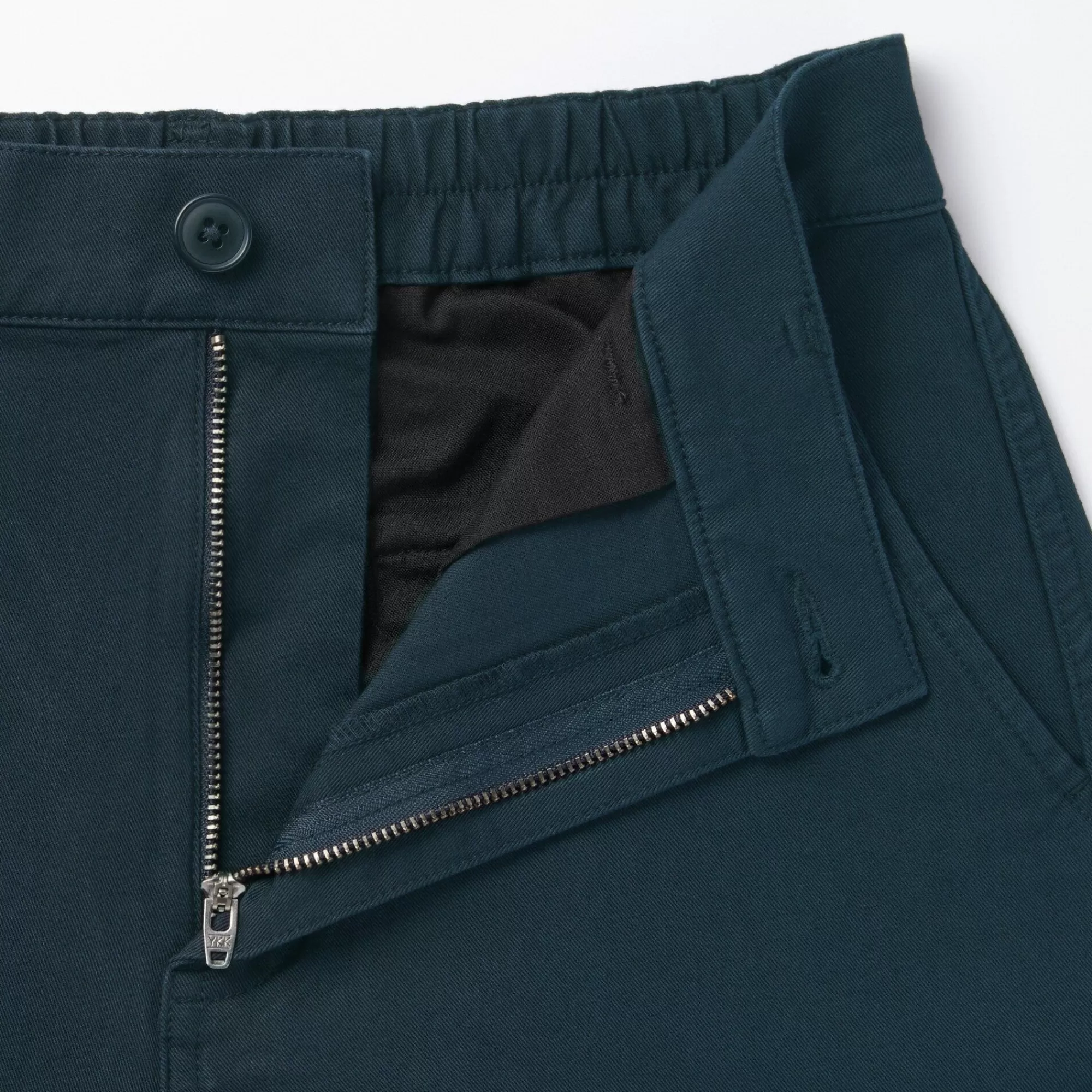 MUJI Women'S 4-Way Stretch Chino Wide Straight Pants (L 32Inch / 82Cm) Sale