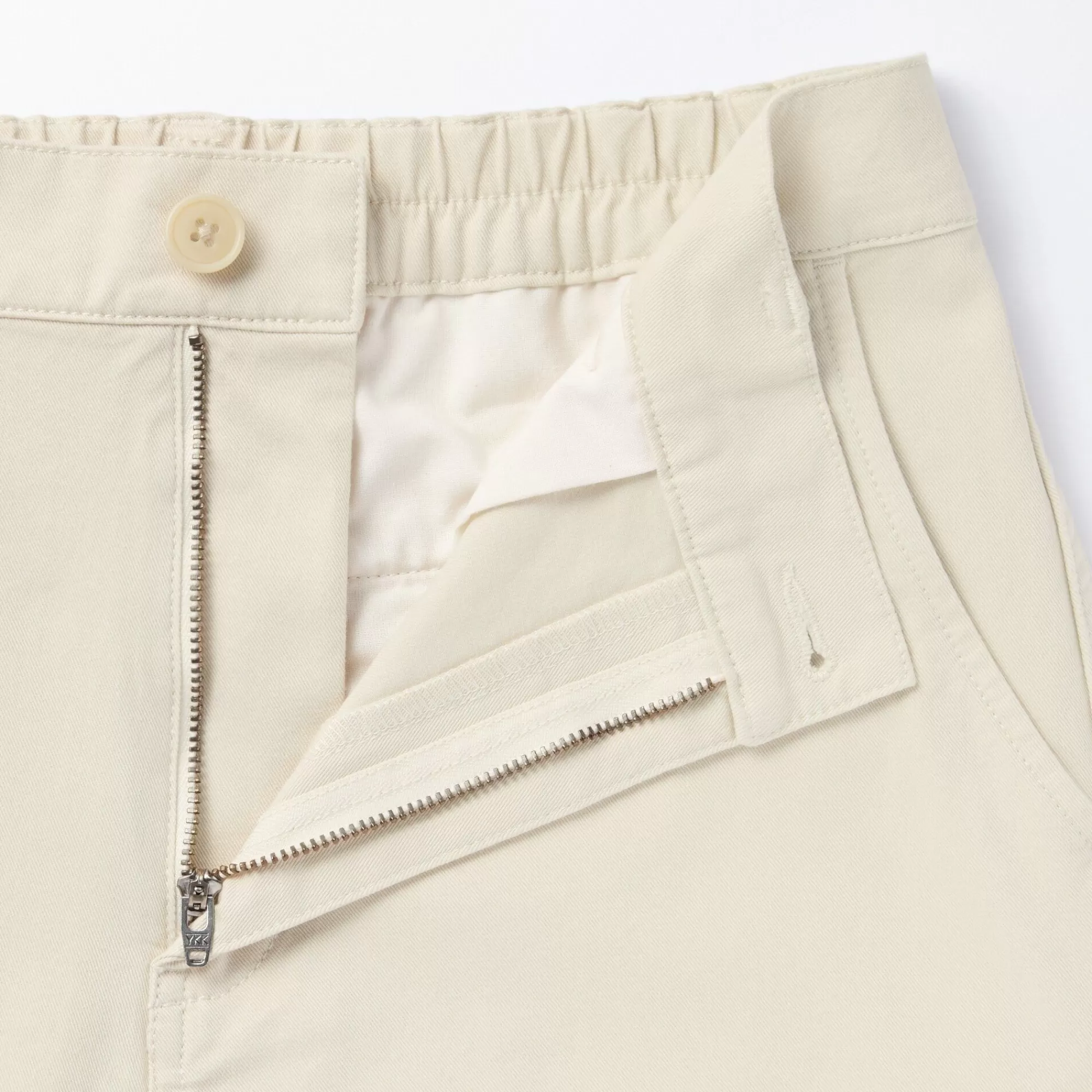 MUJI Women'S 4-Way Stretch Chino Wide Straight Pants (L 32Inch / 82Cm) Sale